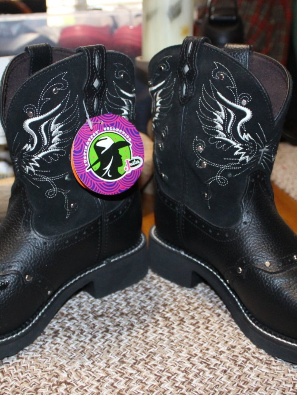 NWT Women's Andra Justin Gypse Boots women's size 10 CUTE! - Picture 9 of 14